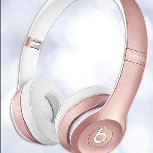 rose gold wireless beats headphones